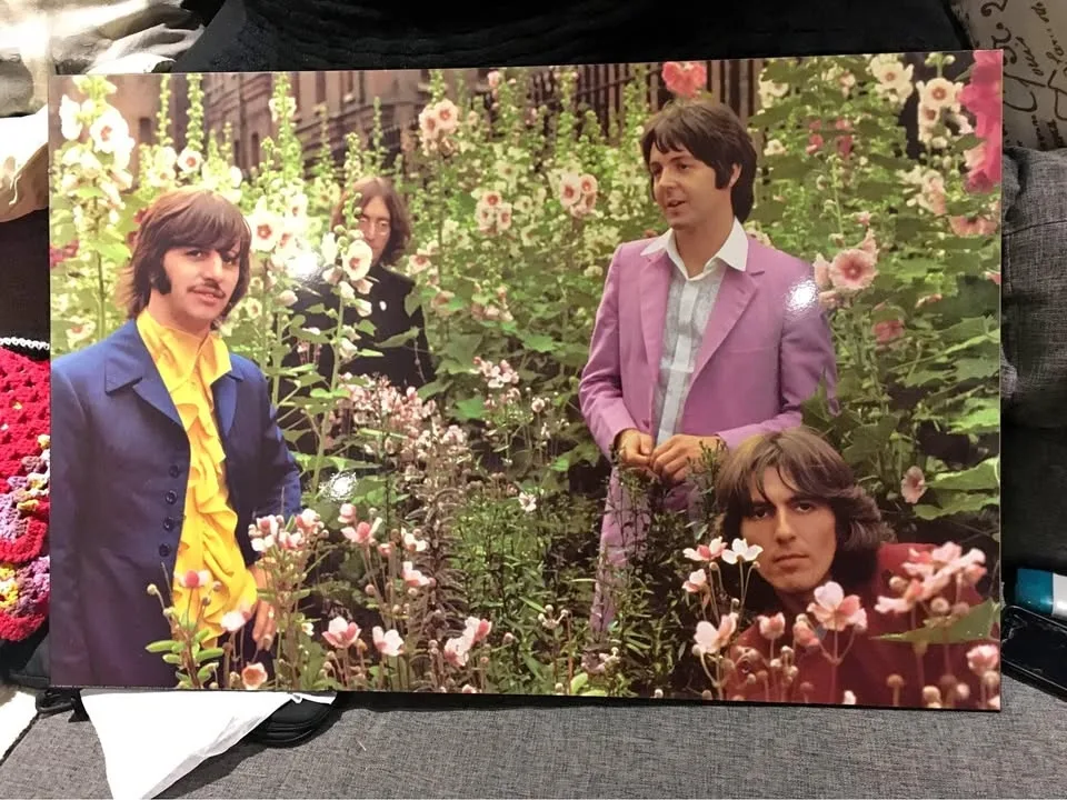 Beatles FAB FOUR 1969 Tom Murray Poster 24" X 36"