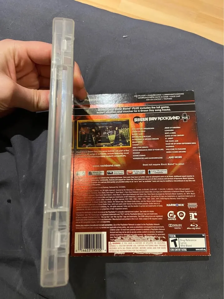 Green Day: Rock Band Plus (Sony PlayStation 3, 2010) Complete image indicator(8)