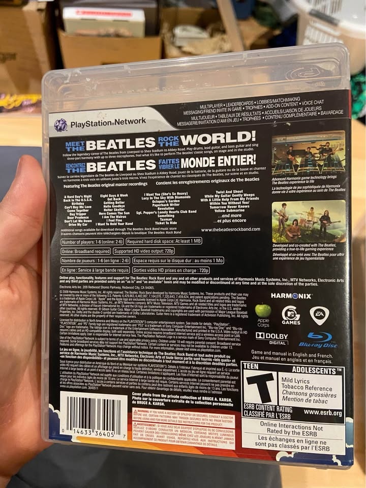 The Beatles Rock Band PS3 Game Tested & Complete - photo 4