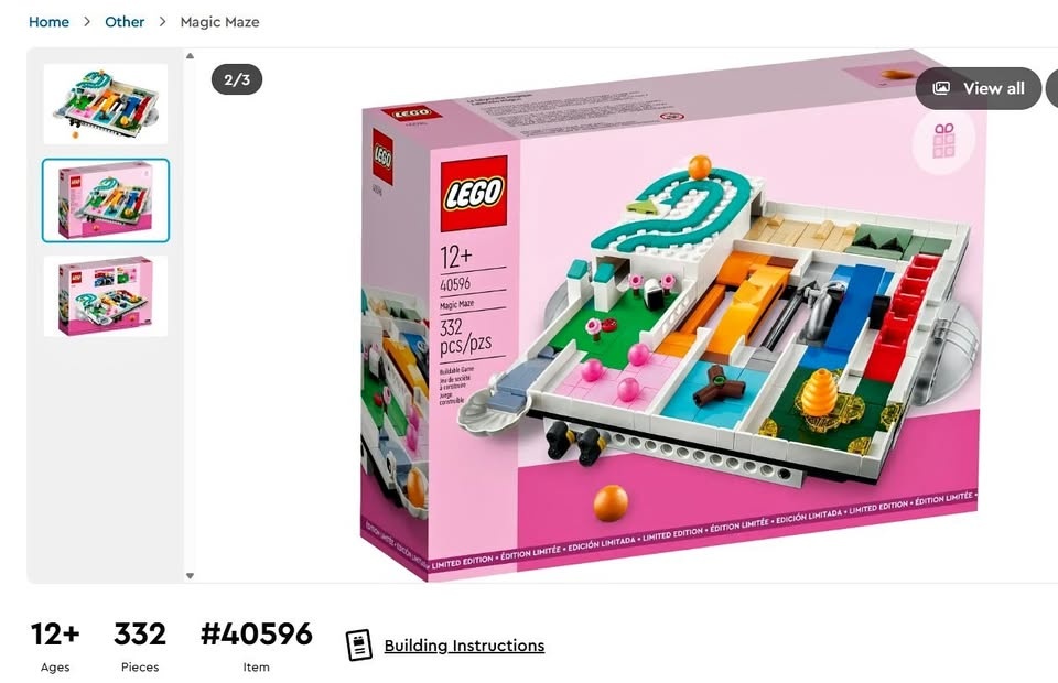 Lego 40596 - Magic Maze - BNIB