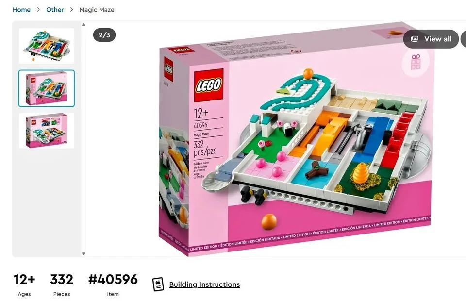 Lego 40596 - Magic Maze - BNIB