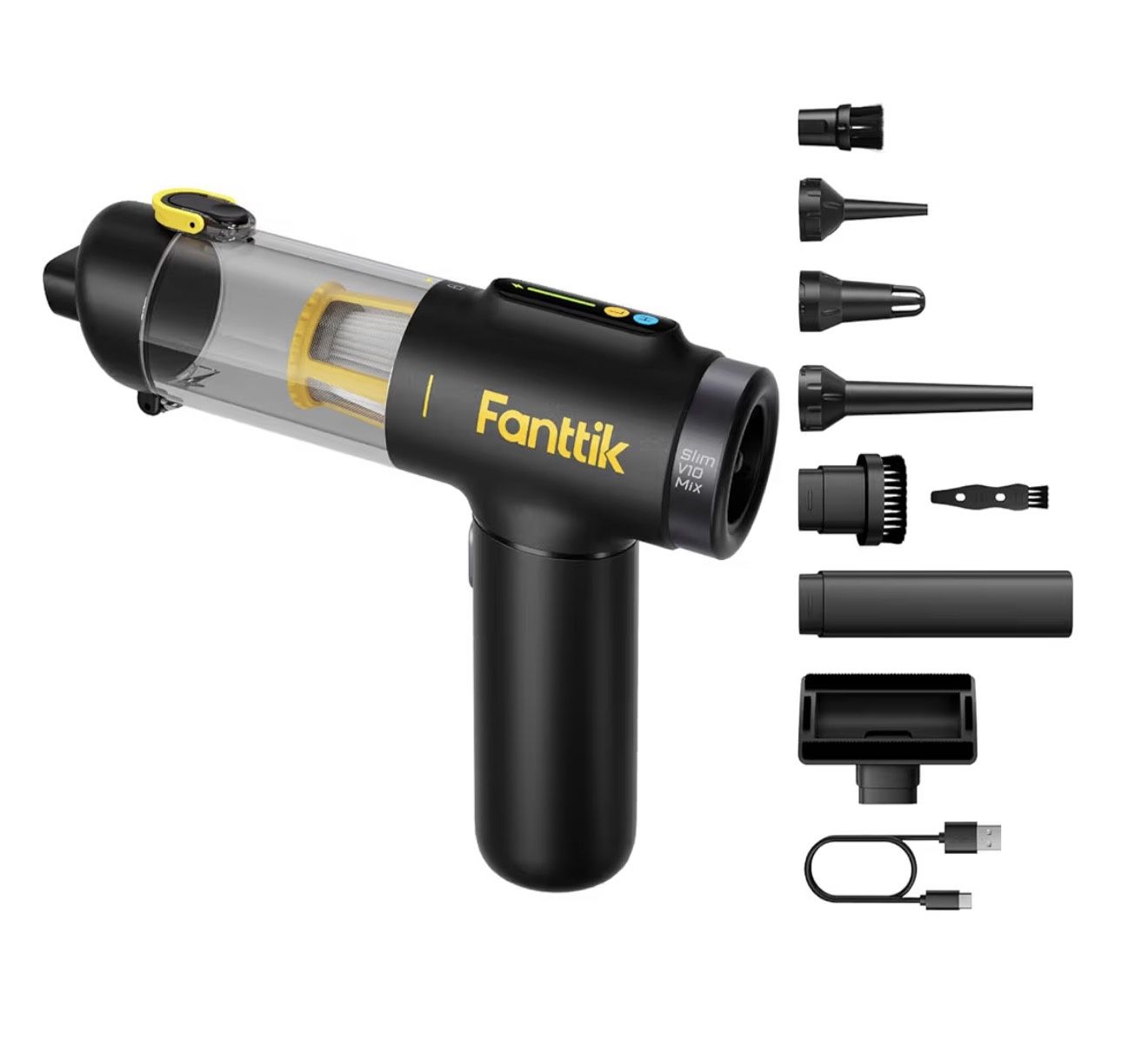 Fanttik Slim V10 Mix – 4-in-1 Cordless Vacuum & Air Duster - photo 3