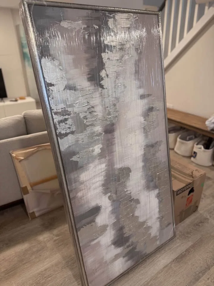 Large Framed Abstract Artwork – 60x30 image indicator(2)