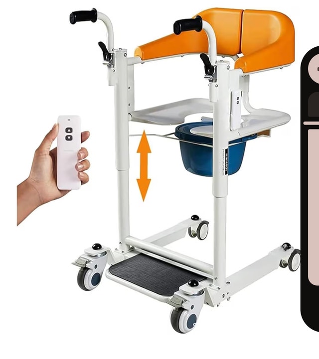 Portable Patient Lift Transfer Chair - photo 4