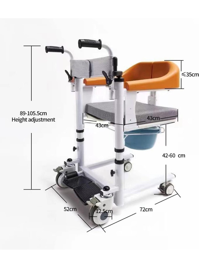 Portable Patient Lift Transfer Chair - photo 5