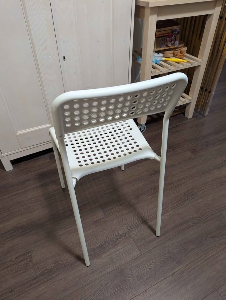 White Ikea Sansberg Chair - photo 2