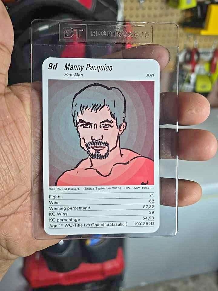Manny Pacquiao card