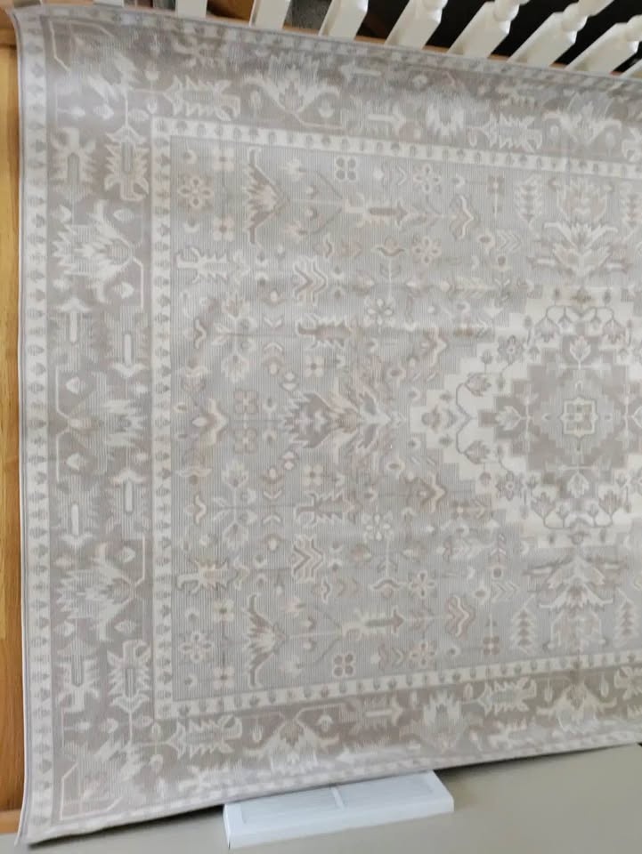 Riviera Home Rug 7.2 ft x 5 ft Light Neutral Pattern - photo 2