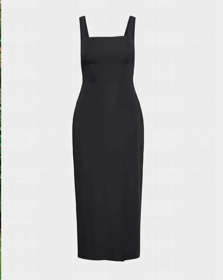 Aritzia Babaton 90s Slit Midi Dress image indicator(4)