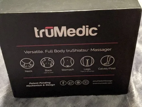 TruMedic Magic Hands Neck and Back Massager Color Teal image indicator(4)