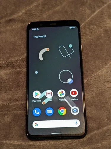 Google Pixel 4 XL - 128GB Black White - No box - Great cond.