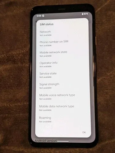Google Pixel 4 XL - 128GB Black White - No box - Great cond. image indicator(5)