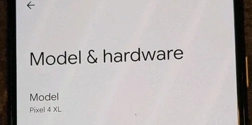 Google Pixel 4 XL - 128GB Black White - No box - Great cond. image indicator(8)