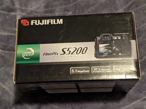 Fujifilm FinePix S5200 5.1MP Digital Camera - Black image indicator(2)