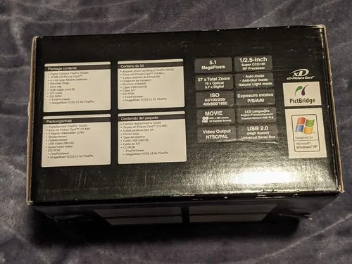 Fujifilm FinePix S5200 5.1MP Digital Camera - Black image indicator(4)