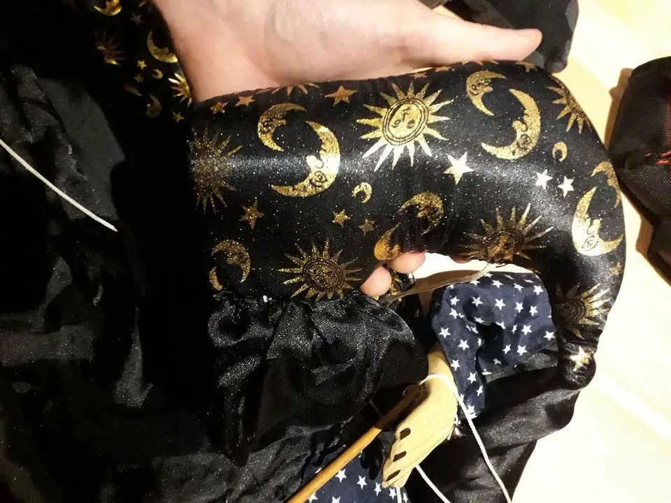 Large wizard magicians marionette string puppet image indicator(5)