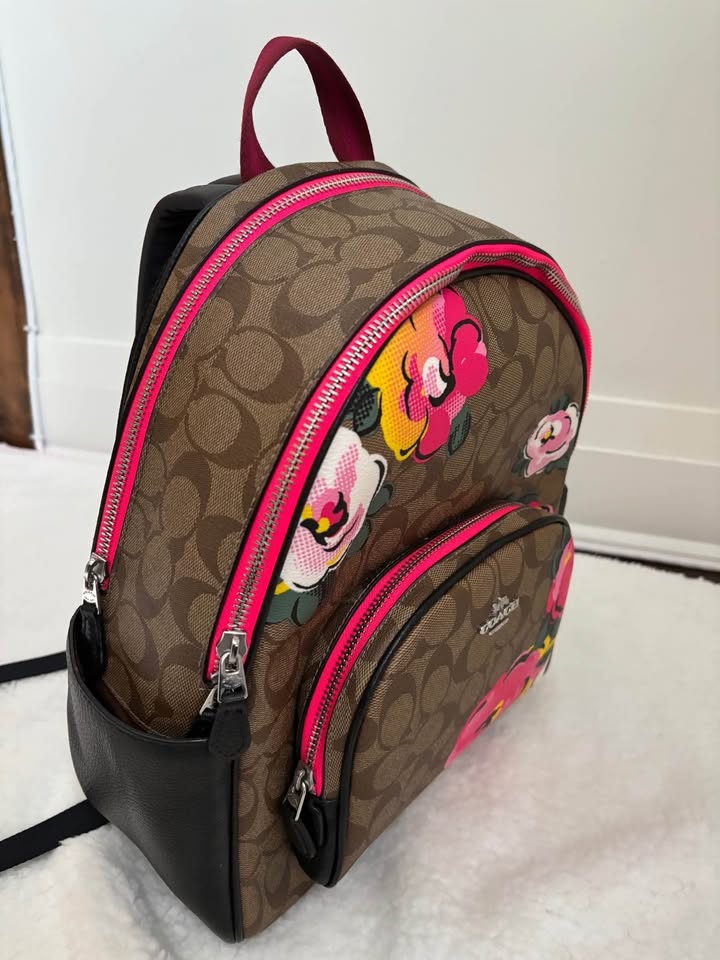 Coach Court Backpack In Signature Canvas - photo 2