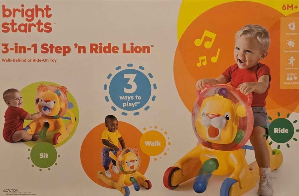 Step n' Ride Lion - Bright Starts - photo 3