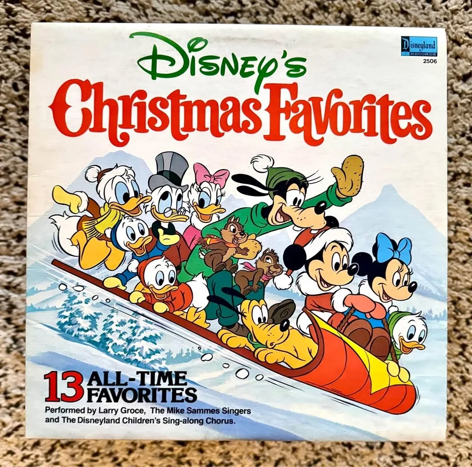 Walt Disney Christmas Favorites Record