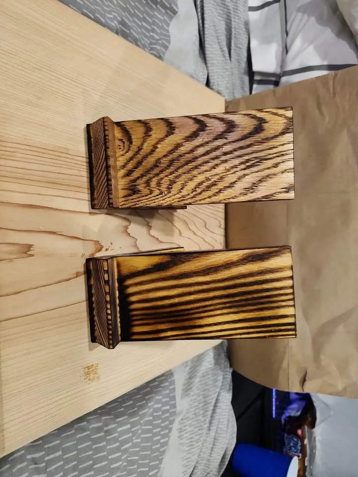 Handmade Wood-Burned Phone Stand — Dreamcatcher Design image indicator(8)