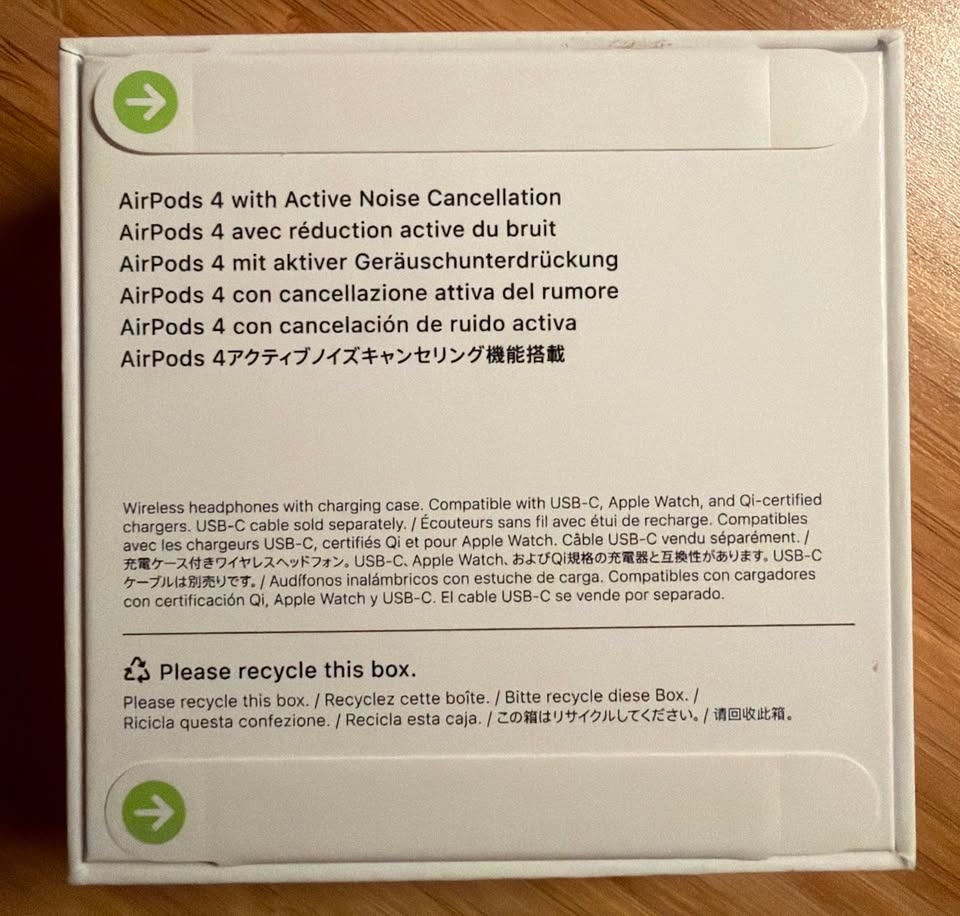 Apple AirPods 4 Active Noise Cancellation - Brand New Sealed - photo 2
