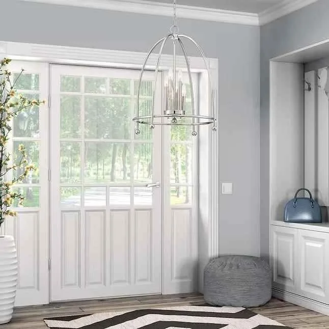 (Brand New) 6-Light Geometric Pendant image indicator(3)