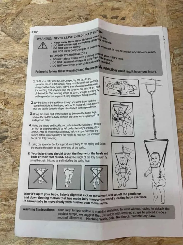Jolly Jumper *ICONIC* - The Original Baby Exerciser... image indicator(3)