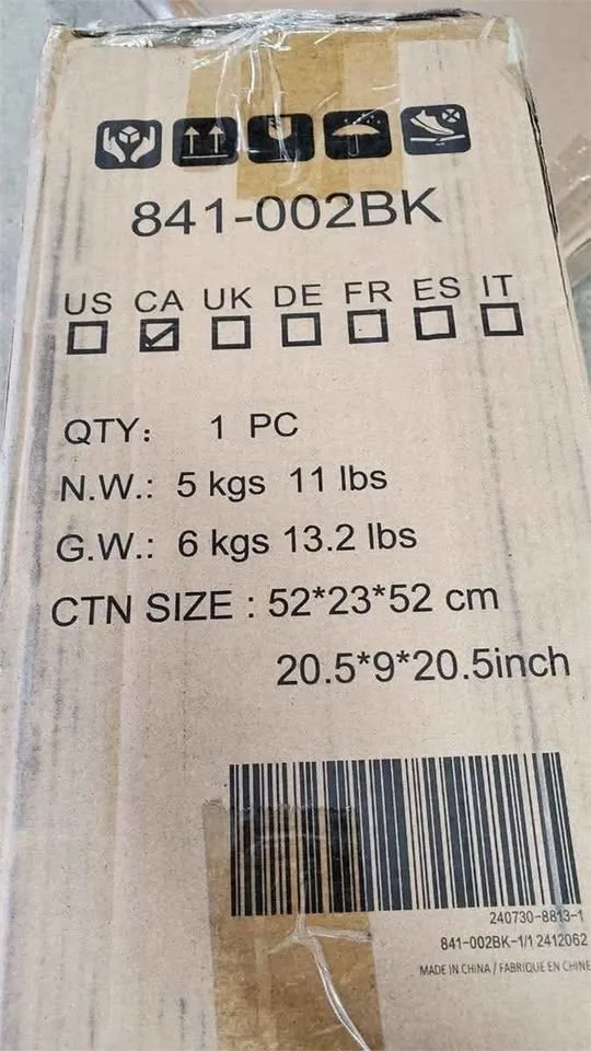 Outsunny Patio Rattan Ottoman with White Cushion image indicator(5)