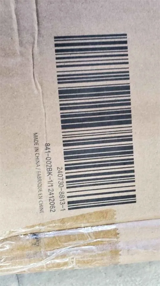 Outsunny Patio Rattan Ottoman with White Cushion image indicator(6)