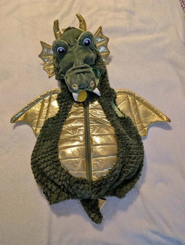 Halloween Costume - Ministry of Rascals - Green Magic Dragon Cos