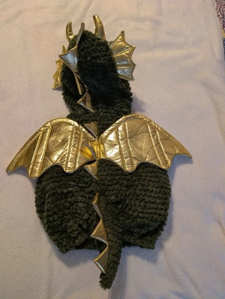 Halloween Costume - Ministry of Rascals - Green Magic Dragon Cos image indicator(2)