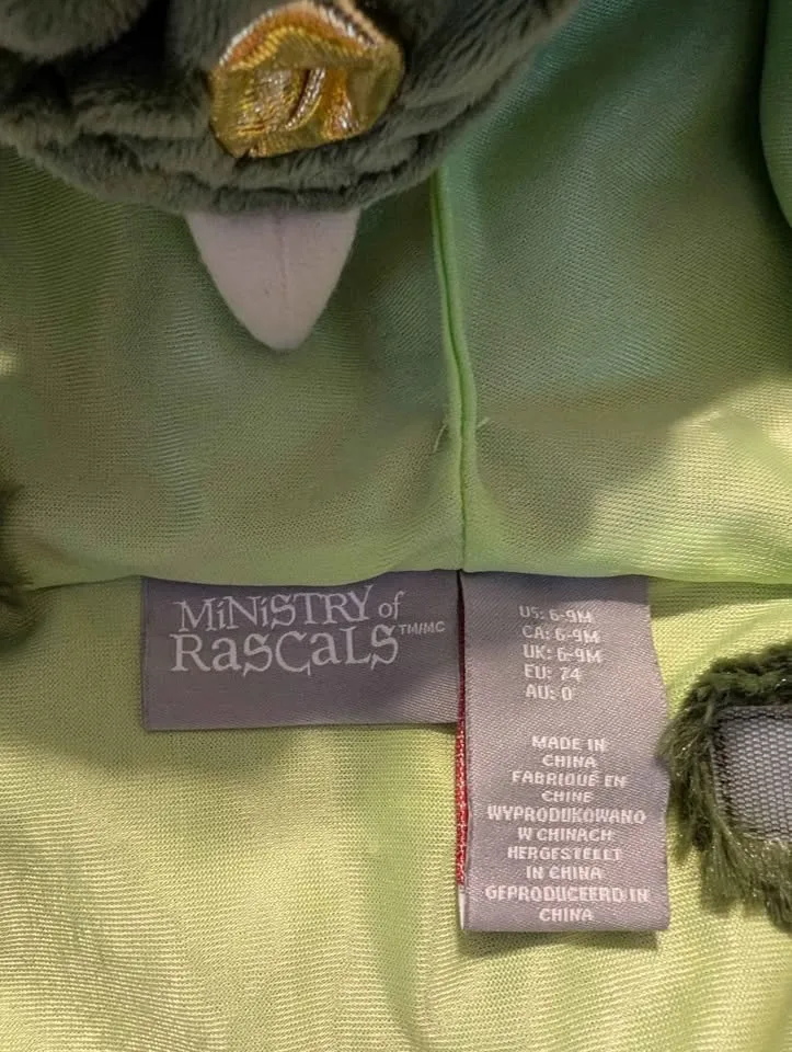 Halloween Costume - Ministry of Rascals - Green Magic Dragon Cos image indicator(3)