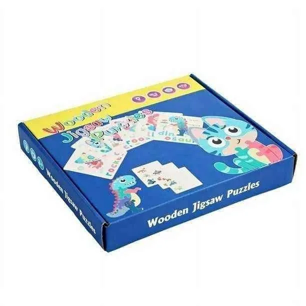 Jigsaw Puzzles Letter Matching Educational Toys Unisex Wooden Al
