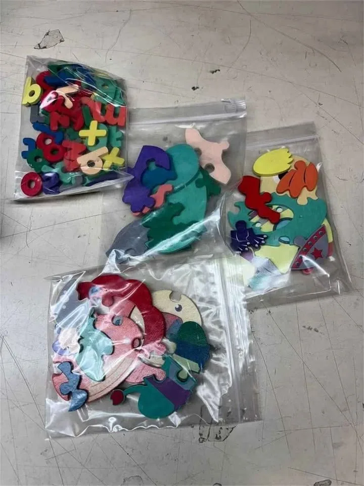 Jigsaw Puzzles Letter Matching Educational Toys Unisex Wooden Al image indicator(4)