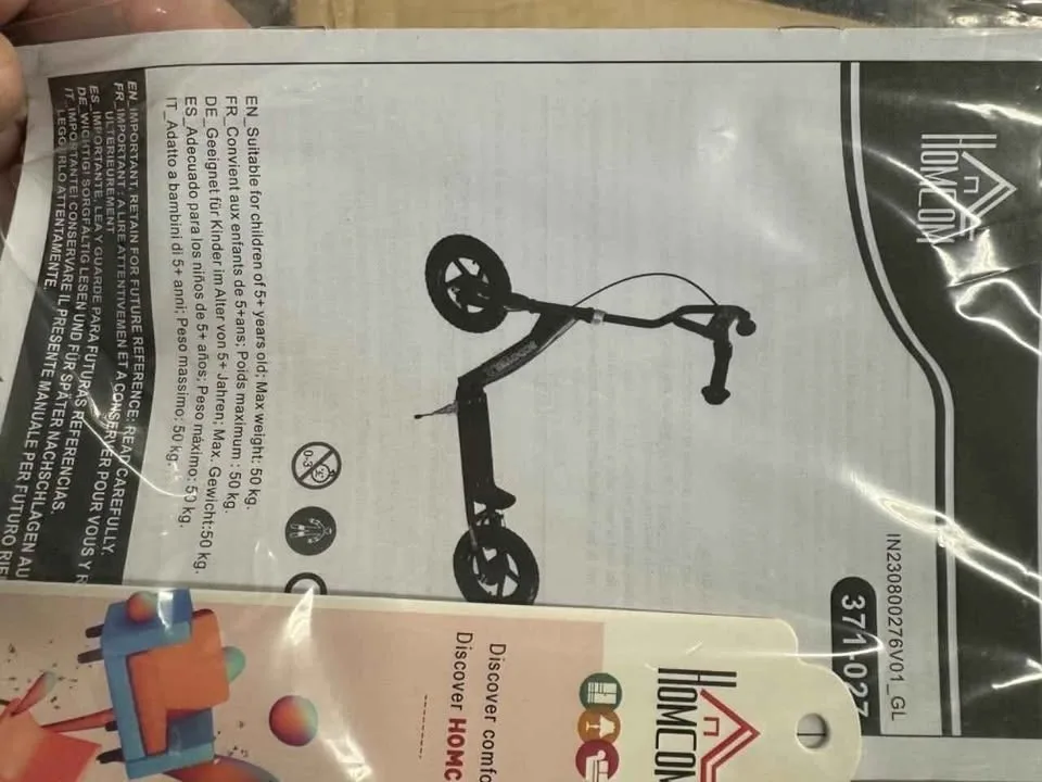 HOMCOM Kids Scooter Street Bike Bicycle image indicator(5)