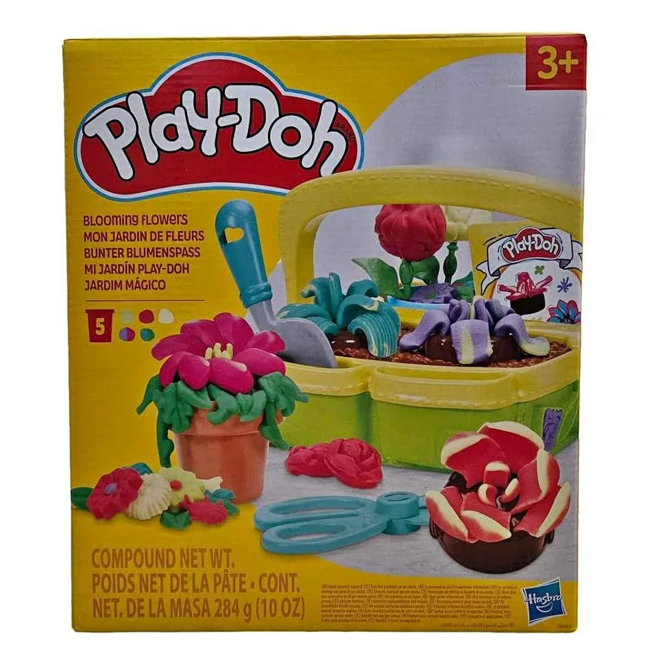 NEW Playdoh Blooming Flowers Set #Cleanout