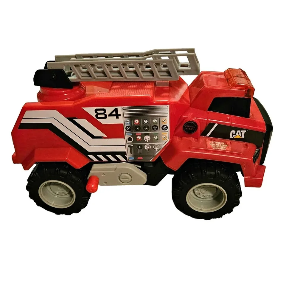CAT Construction Power Haulers Fire Truck #Cleanout