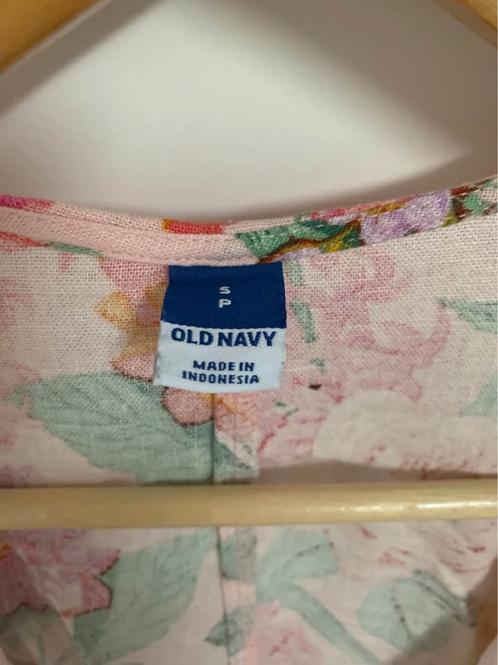 Old Navy Pink Floral Dress - Size S/Small - photo 3