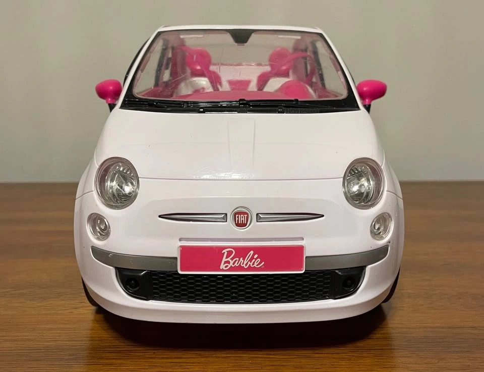2008 Mattel Barbie Fiat 500 Convertible Car - Rare Collectible V - photo 5