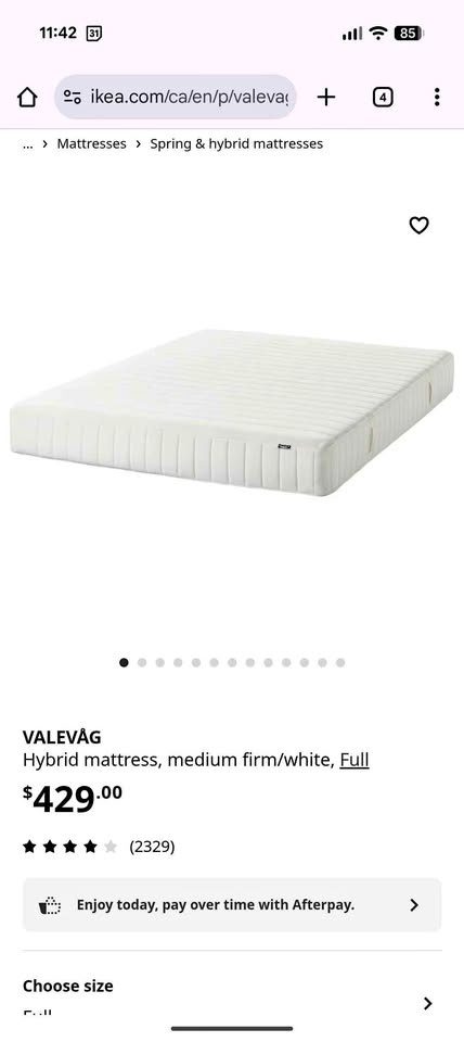 FREE Double Ikea Bed and Desk COMBO!
