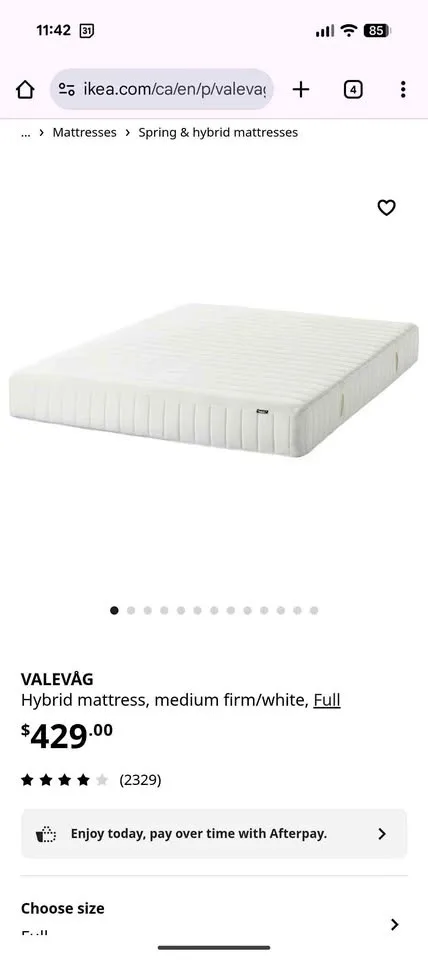 FREE Double Ikea Bed and Desk COMBO!