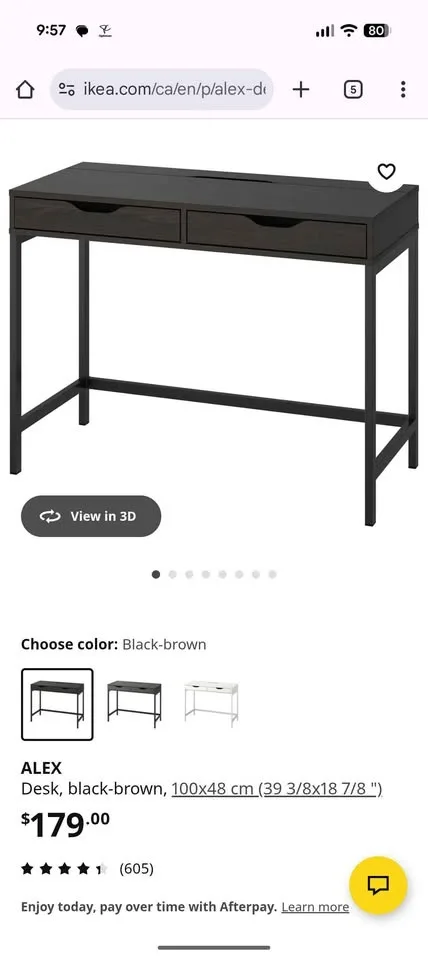 FREE Double Ikea Bed and Desk COMBO! image indicator(5)