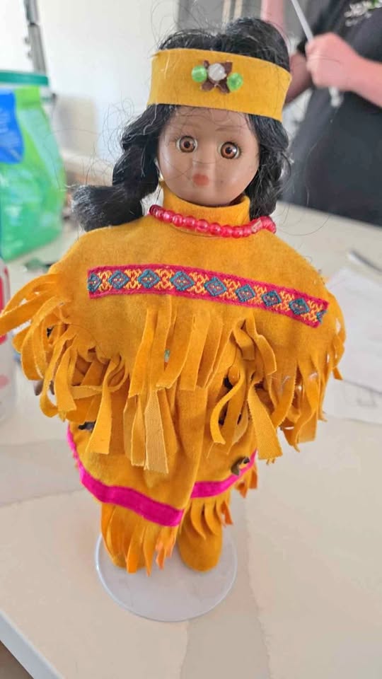 Souvenir vintage doll