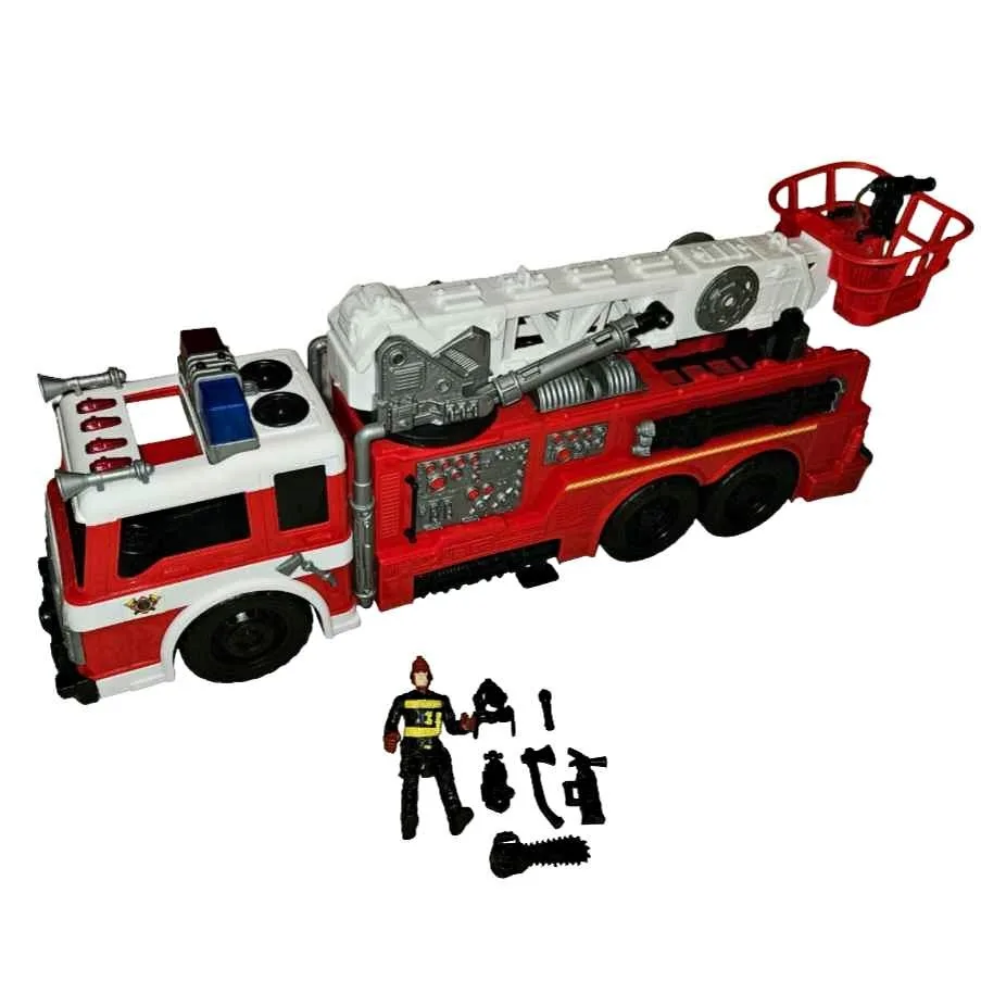 LIKE NEW Firetruck Playset #Cleanout