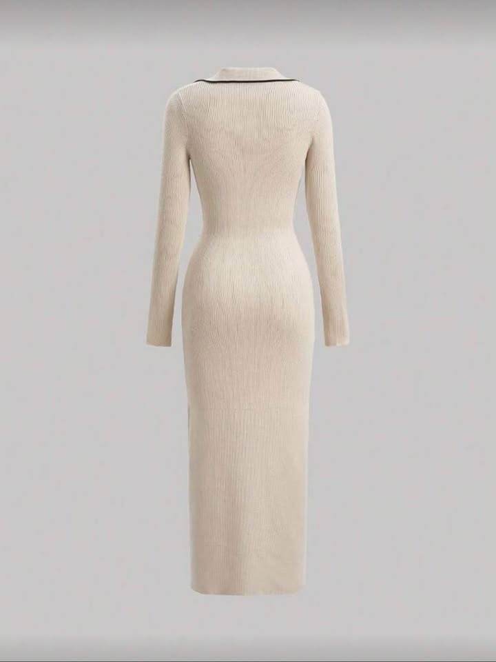 Brand New Beige Fall/Winter Dress – Never Worn! - photo 2