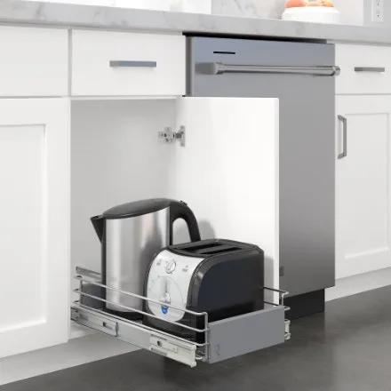 Richelieu Adjustable Pull-out Kitchen Cabinet Organizer image indicator(8)