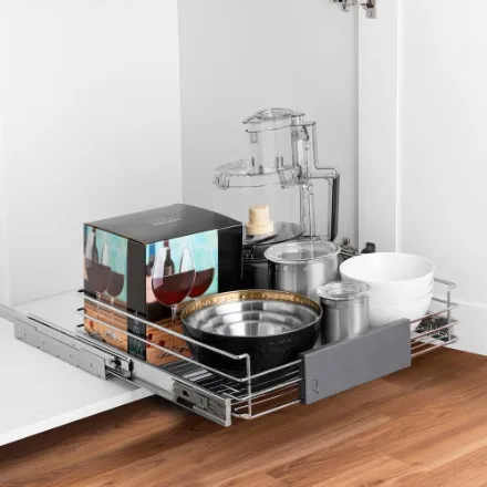 Richelieu Adjustable Pull-out Kitchen Cabinet Organizer image indicator(9)