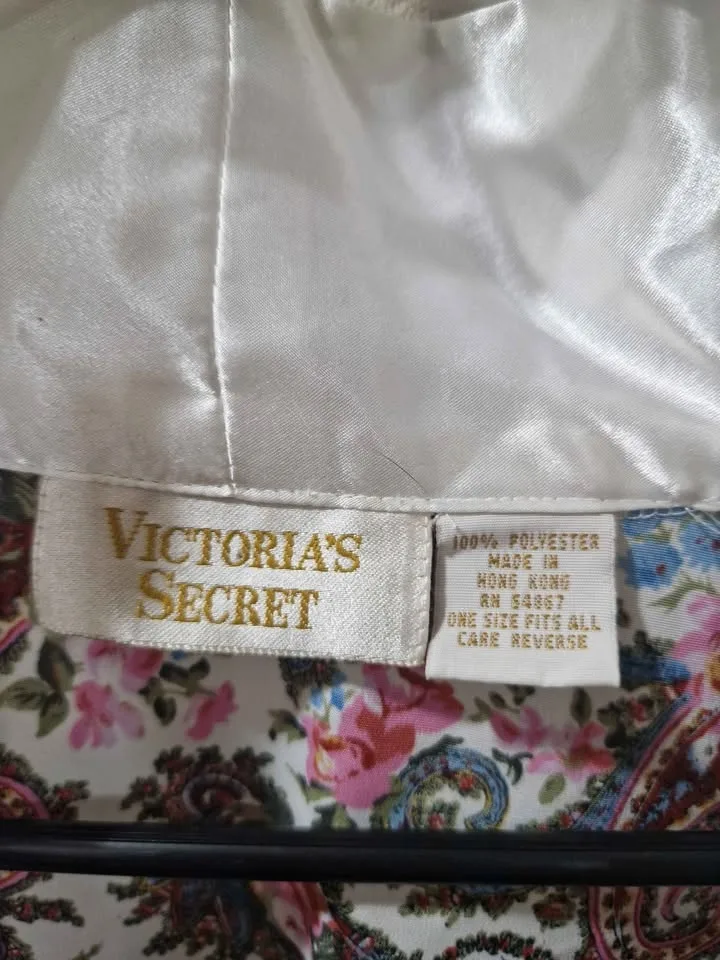 Gold Label Vintage Victoria's Secret Robe + Slip Dress image indicator(6)