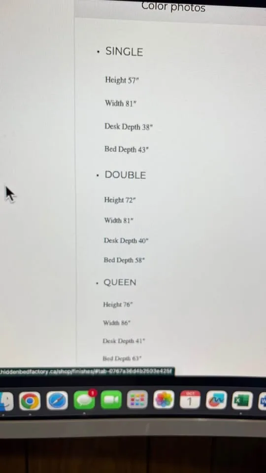 Hidden Bed Factory - Double bed/desk image indicator(3)