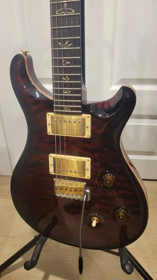 $6000 PRS Artist Package Custom 24 Korina Guitar image indicator(3)